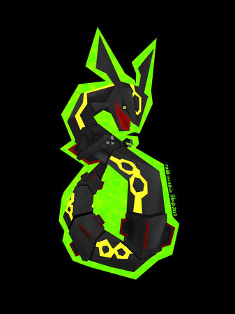 Shiny Rayquaza